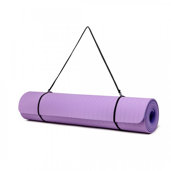 Kono TPE rutschfeste klassische Yogamatte - Violett und Flieder